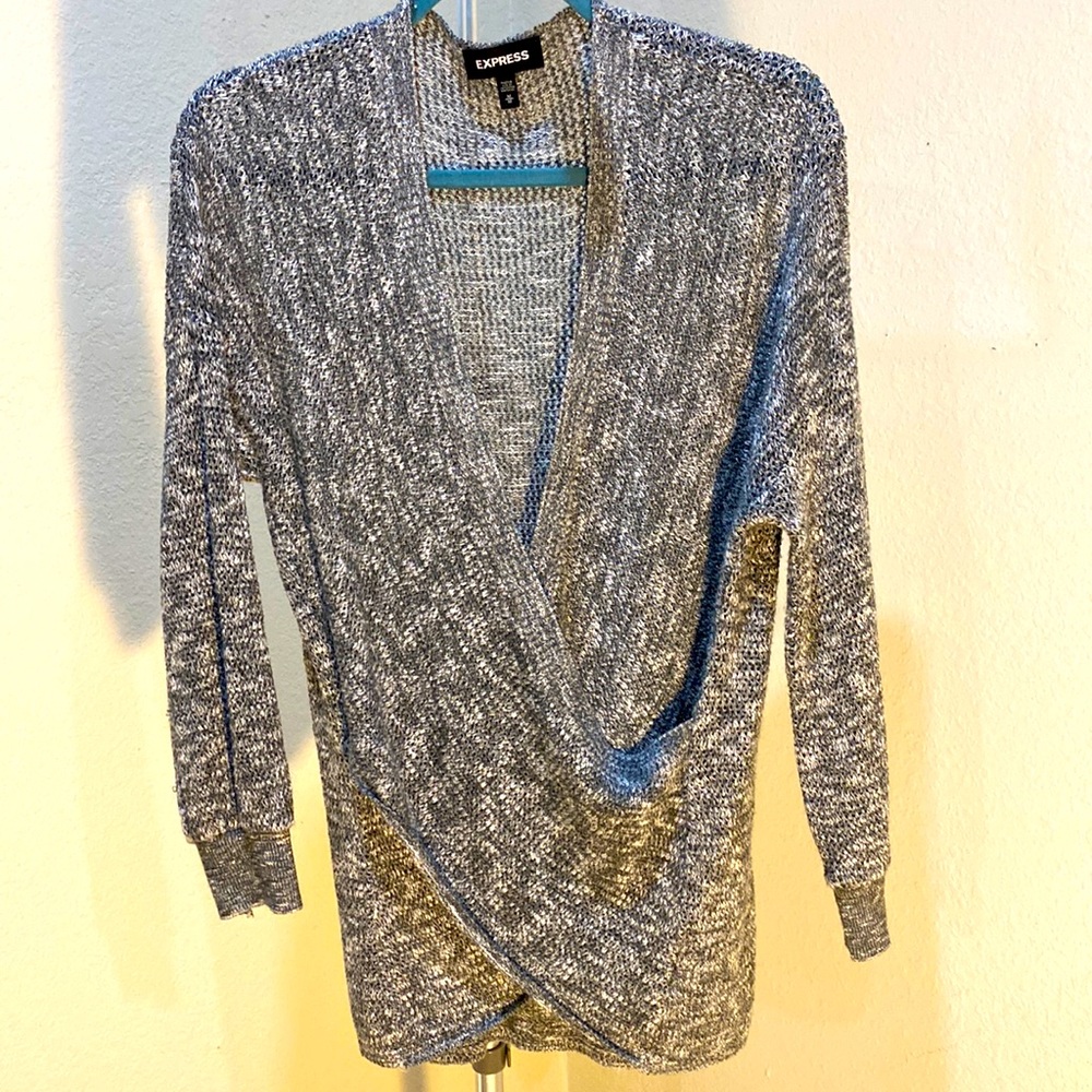 Faux wrap tunic